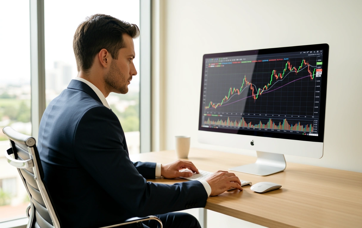 Professional workspace at PuraWait Digital